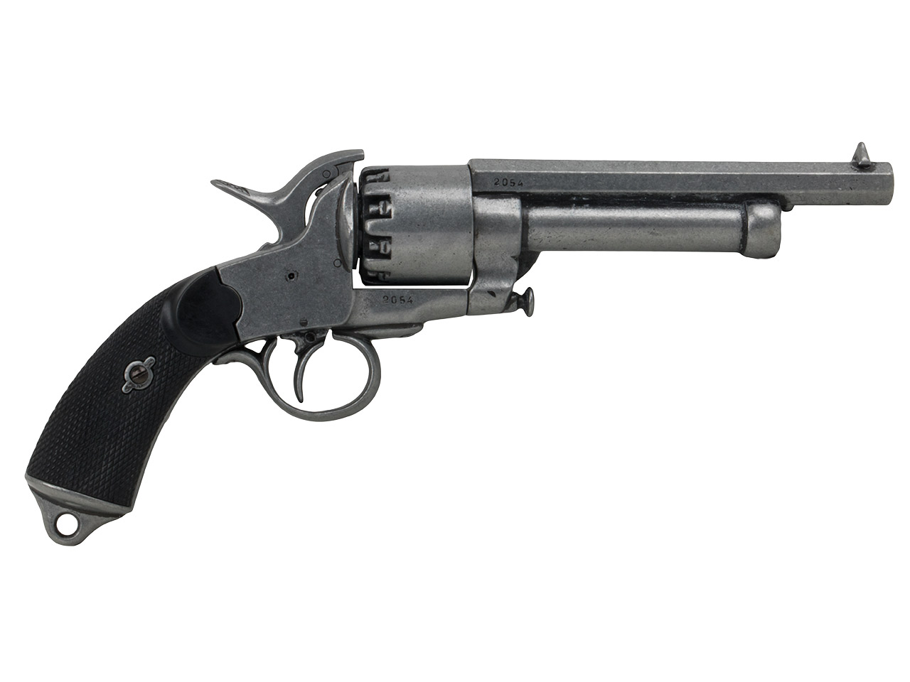 Deko Western Perkussion Revolver LeMat mit Schrotlauf Länge 38 cm