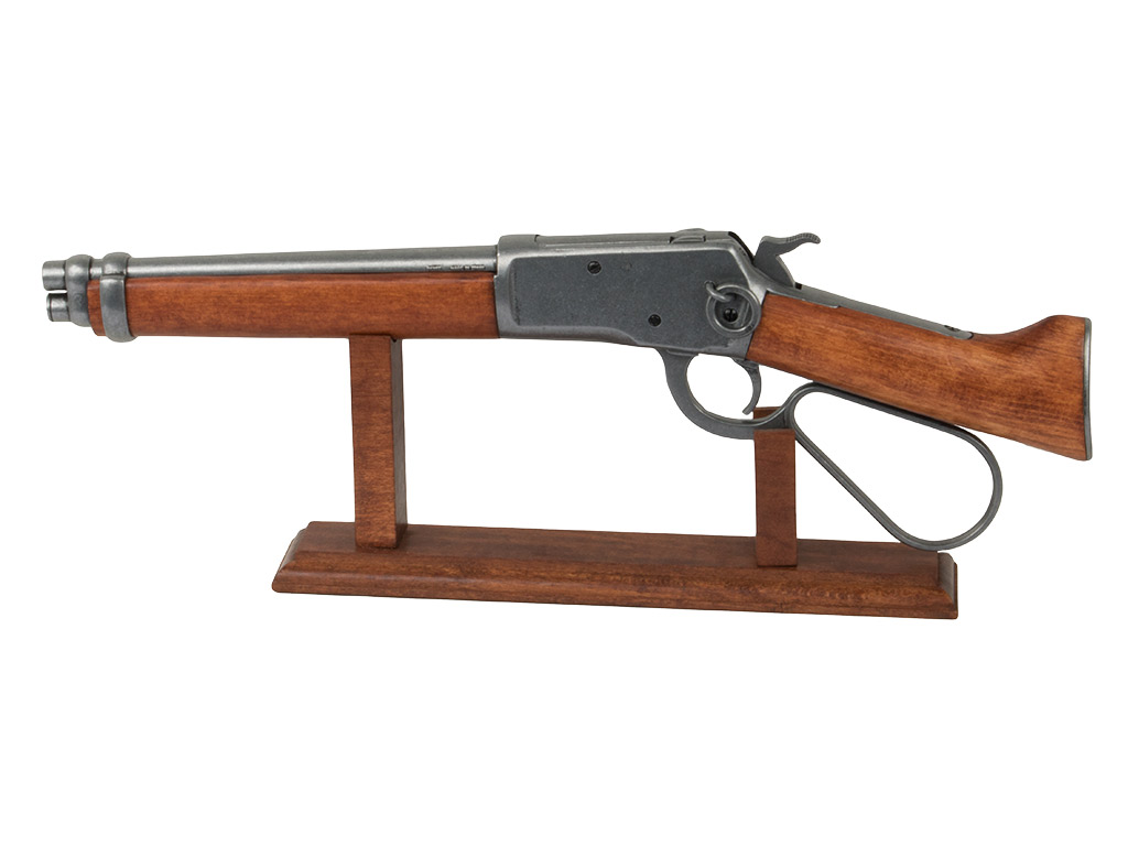 Holzständer für Pistolen Revolver kurze Gewehre Maße 33 x 6,5 cm