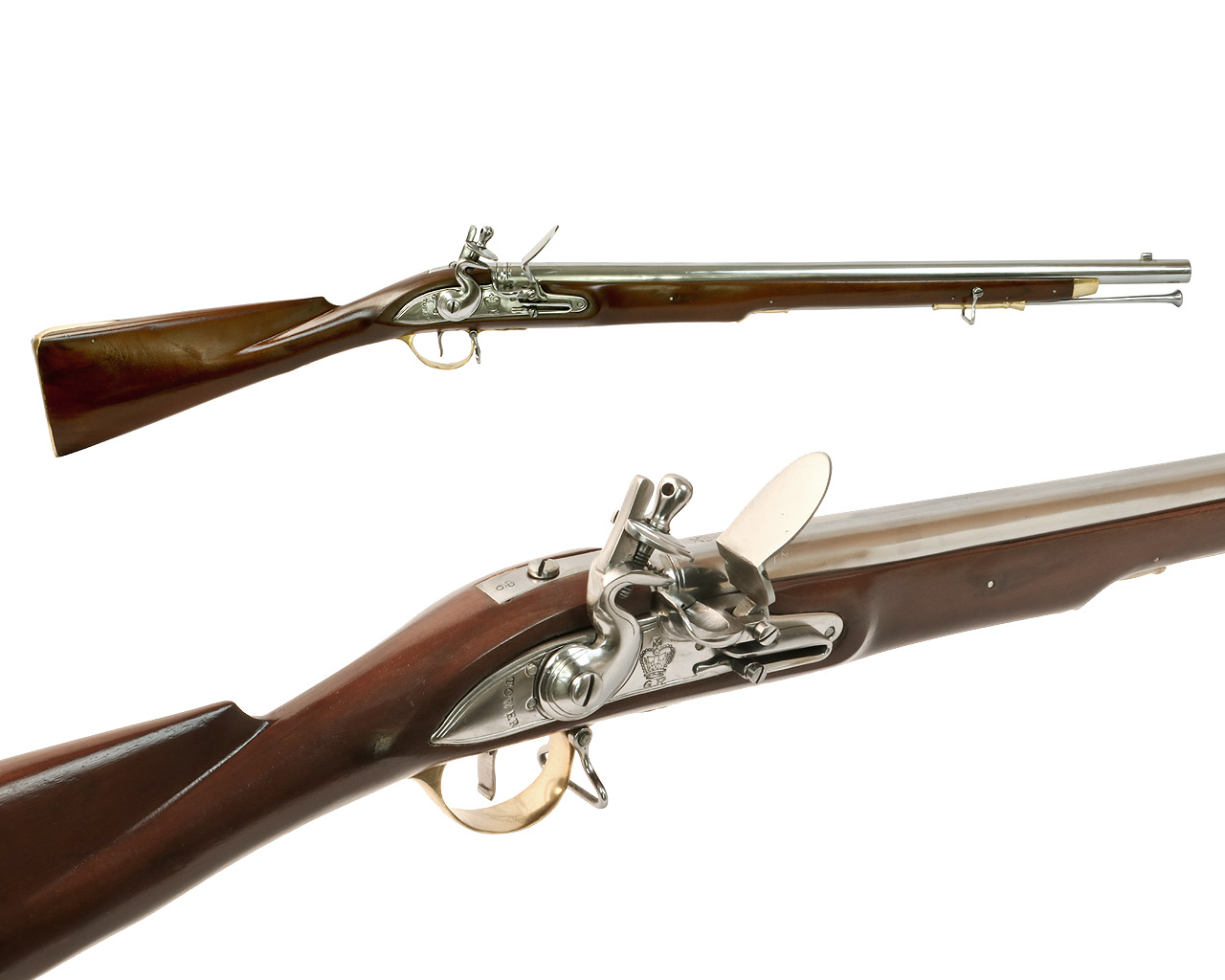 Vorderlader Steinschlossgewehr Brown Bess Cavalry Carbine, Kaliber .75 bzw. 19,0 mm (P18)