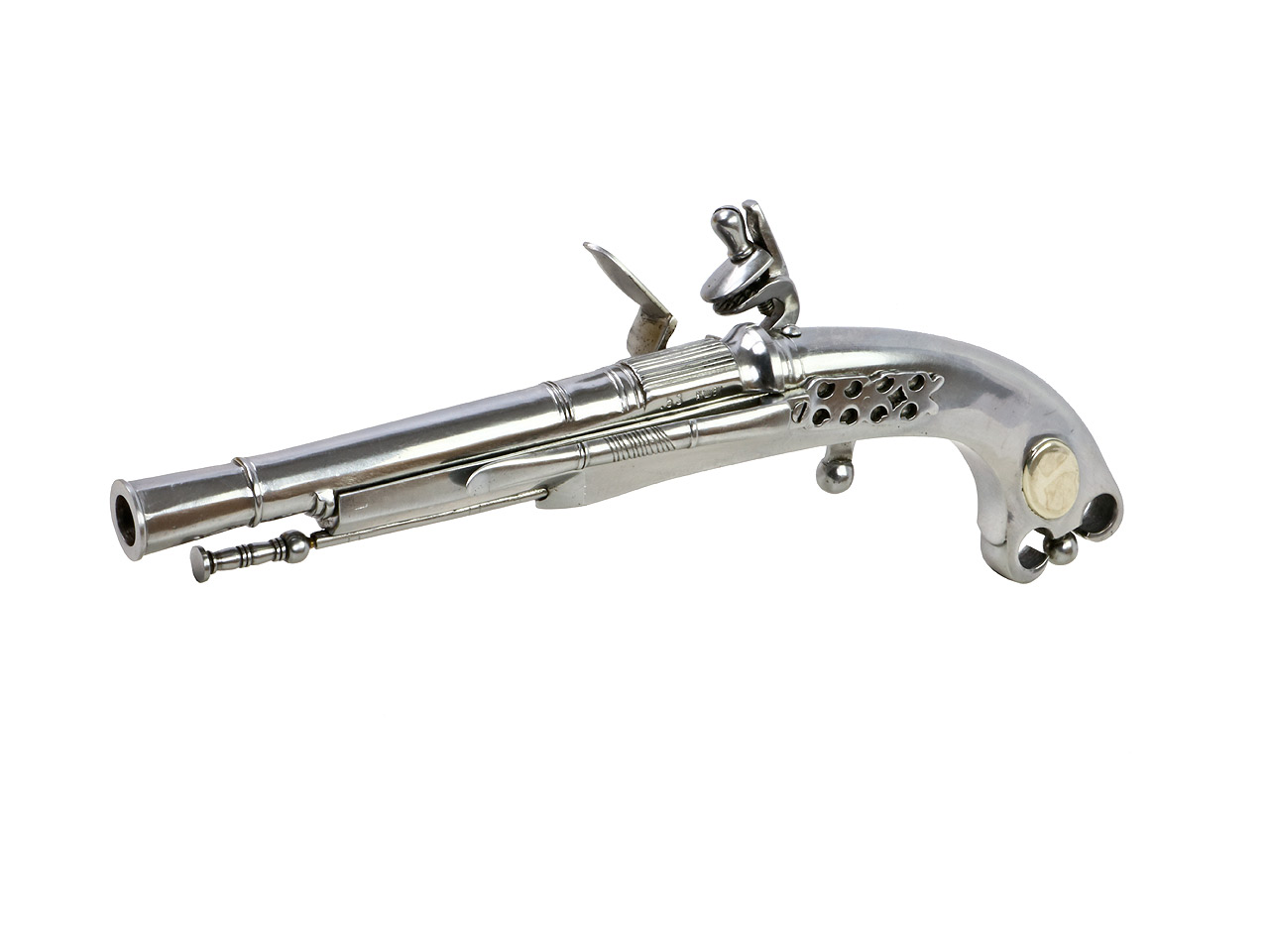 Vorderlader Steinschlosspistole Scottish Highland Pistol, Murdoch Style, Kaliber .53 bzw. 13,5 mm (P18)