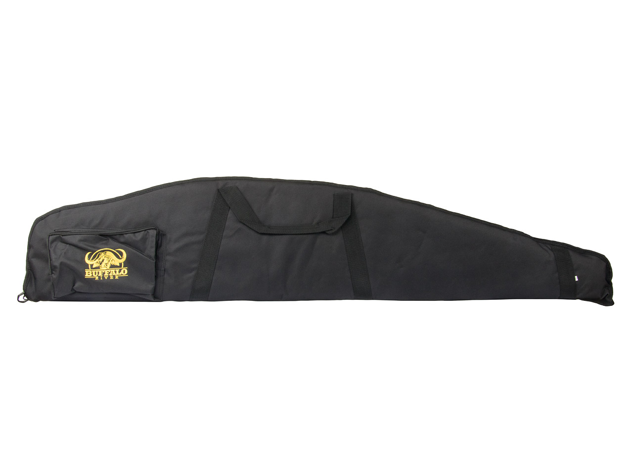 Gewehrfutteral Gewehrtasche Deluxe Bag Buffalo River 125 x 26 cm abschließbar Polyester Trageriemen Außentasche schwarz