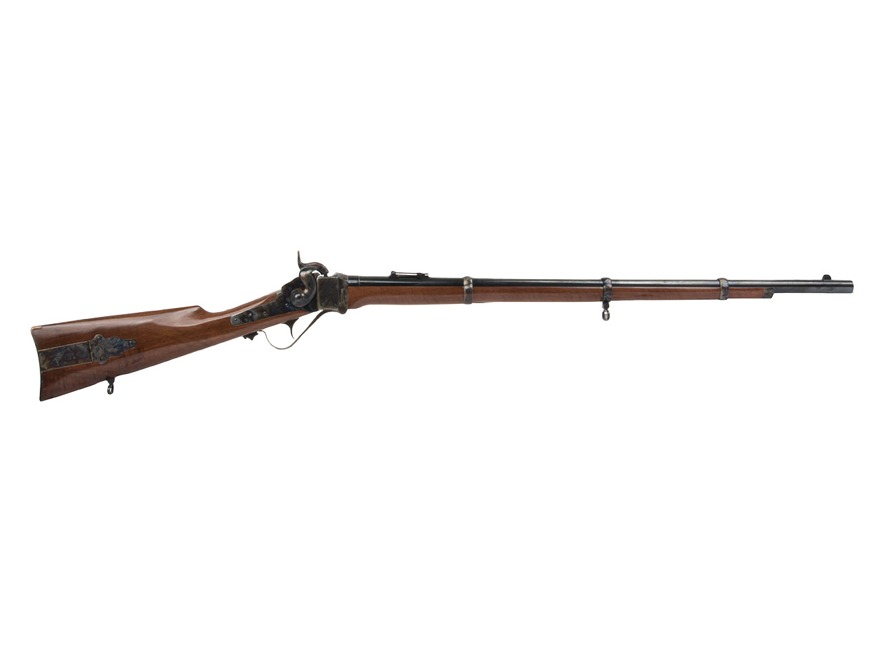 Perkussions Hinterladergewehr Chiappa Sharps Infantry Rifle 1859 Patch Box Kaliber .54 (P18)