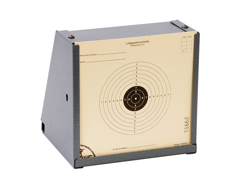 Kugelfang Pendelkasten Oakwood Duo Target, 2 Pendelziele, 14 x 14 cm