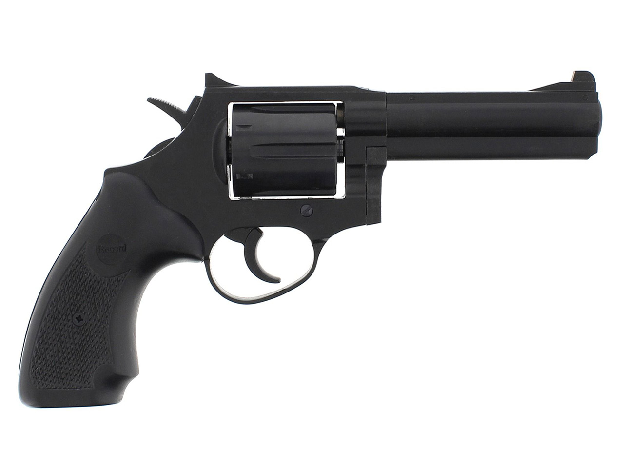 Schreckschuss Revolver Record Chief 4 Zoll PTB 989 brüniert Kaliber 9 mm R.K. (P18)