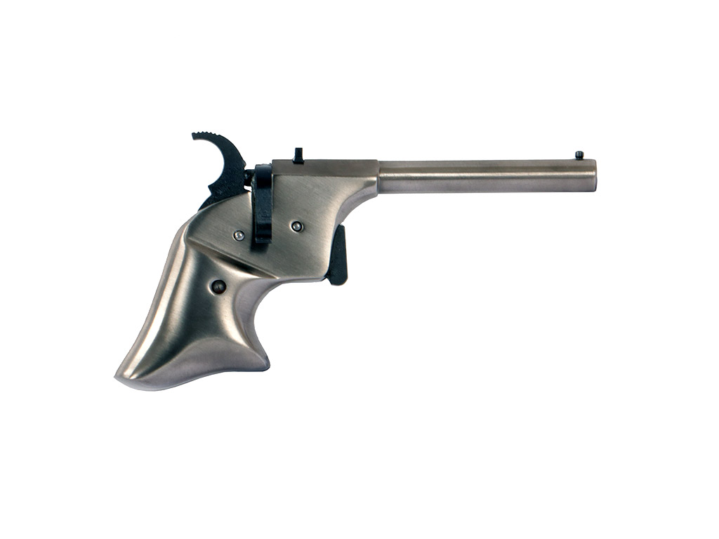 Mini Perkussionspistole Pedersoli Derringer Remington Rider Blank, Kaliber 4,5 mm (P18)