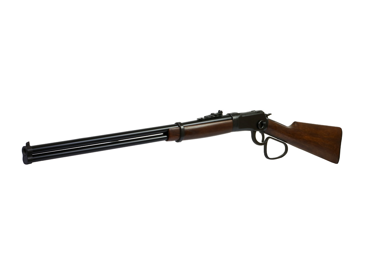 Deko Westerngewehr Kolser Winchester Mod. 92 Carbine Long Range USA 1892 realistisches Repetieren mit Hülsenauswurf Länge 108 cm schwarz