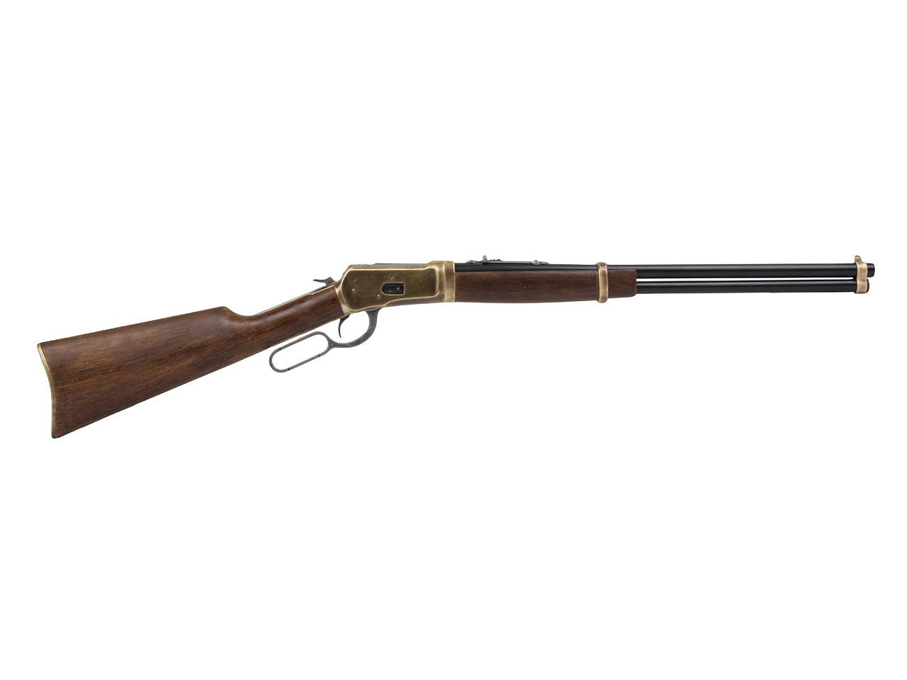 Deko Westerngewehr Kolser Winchester Mod. 92 Carbine USA 1892 realistisches Repetieren mit Hülsenauswurf Länge 100 cm messing