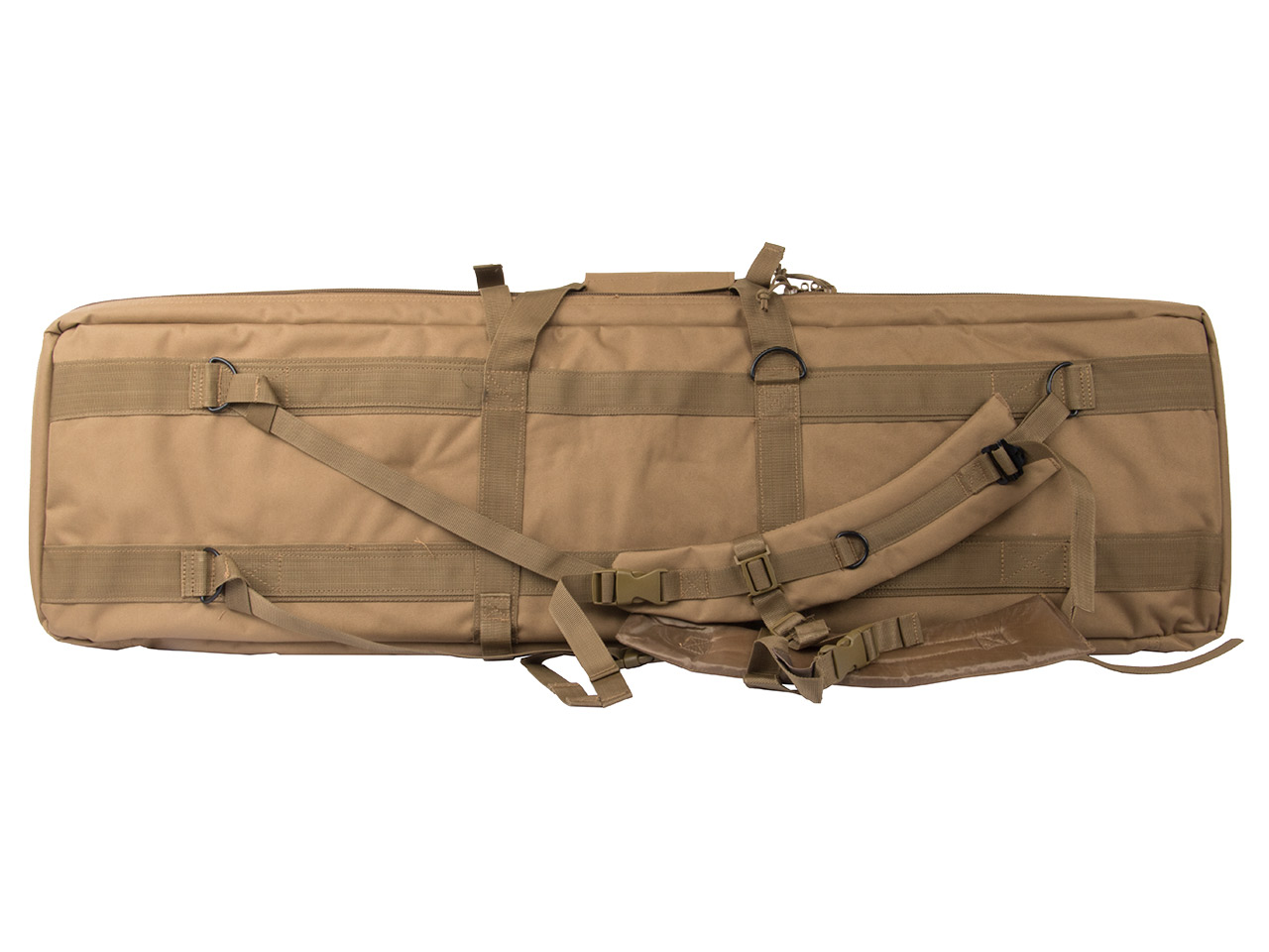 Gewehrfutteral Gewehrtasche Mil-Tec Large 105 x 23 cm abschließbar Polyester mehrere Taschen coyote