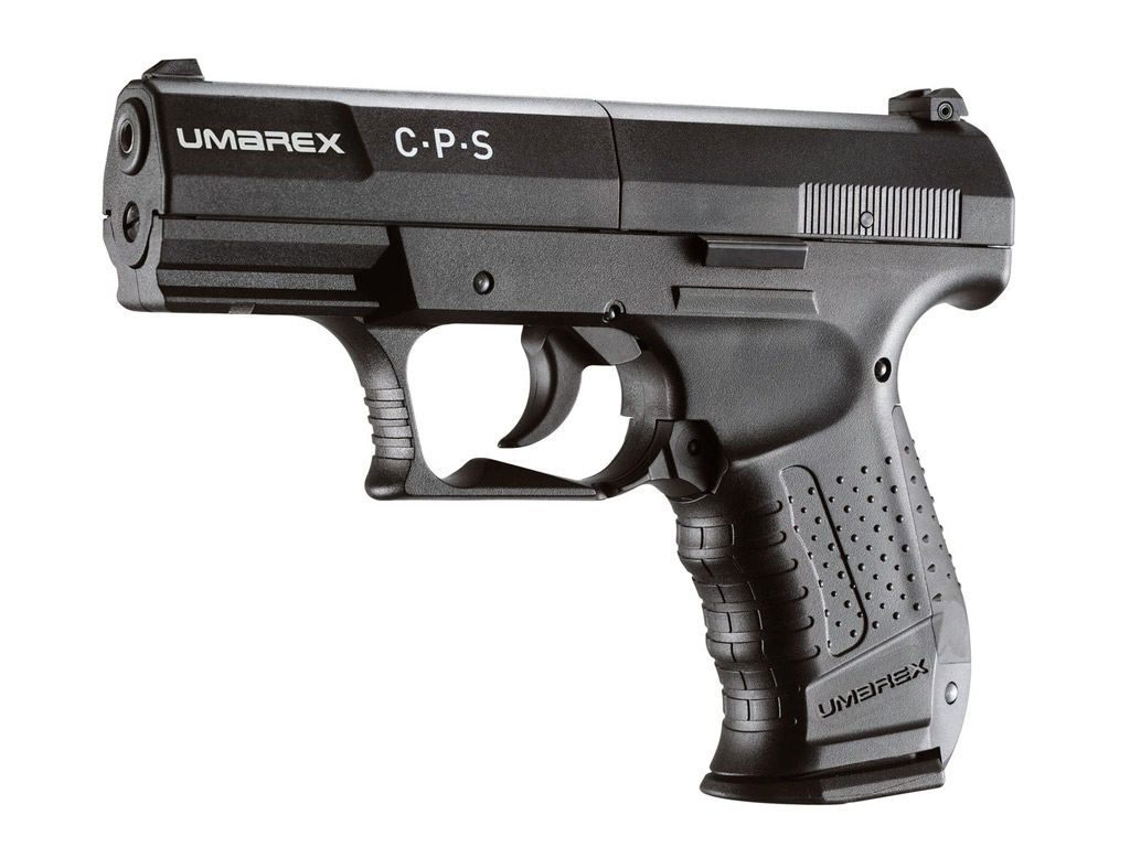 CO2 Pistole Umarex CPS, schwarz, Kaliber 4,5 mm (P18)