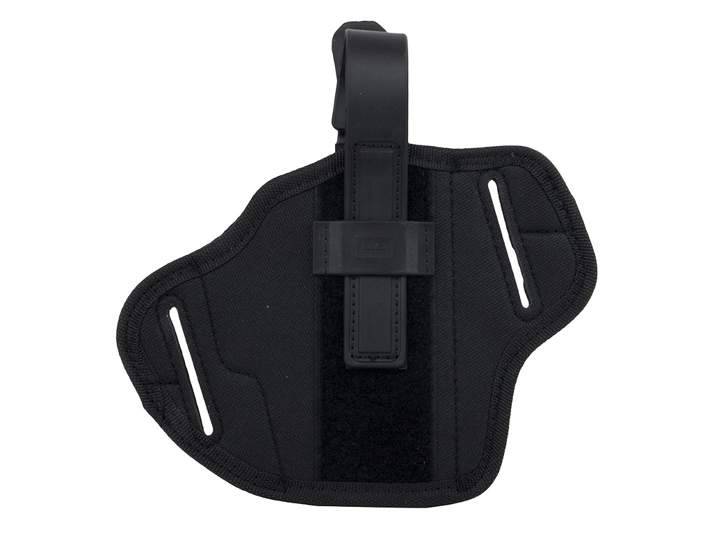 Schnellziehholster Formholster Gürtelholster für große Pistolen Cordura rechts und links schwarz