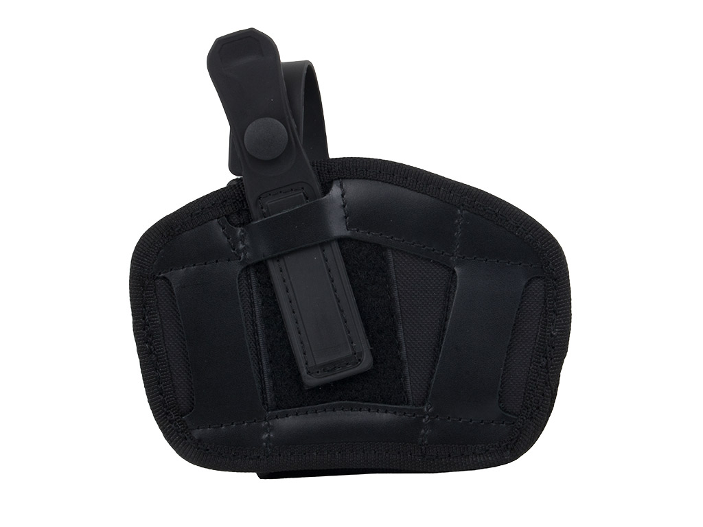 Schnellziehholster Formholster Gürtelholster für kleine Pistolen und Revolver Cordura schwarz