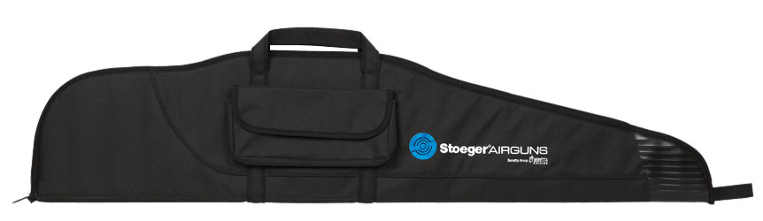 Stoeger Gewehrfutteral, schwarz, 130 cm, Cordura, mit Seitentasche