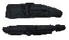 Gewehrfutteral SEK, schwarz, 120 x 34 cm, Polyester, mit Trageriemen und Außentaschen