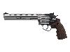 CO2 Revolver Dan Wesson 8 Zoll vernickelt Kaliber 4,5 mm BB (P18)