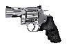 CO2 Revolver Dan Wesson 715 2,5 Zoll vernickelt Kaliber 4,5 mm Diabolo (P18)