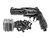 CO2 Markierer Home Defense Revolver Umarex T4E HDR 50 für Gummi-, Pfeffer- u. Farbkugeln Kaliber .50 (P18) <b>+ 100 Rubberballs und 10 CO2 Kapseln</b>