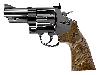 Softair CO2 Revolver Smith & Wesson M29 3 Zoll hochglanzbrüniert braune Griffschalen Kaliber 6 mm BB (P18)