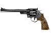 Softair CO2 Revolver Smith & Wesson M29 8 3/8 Zoll hochglanzbrüniert braune Griffschalen Kaliber 6 mm BB (P18)