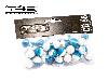 T4E Kreidekugeln chalk balls CB68, blau-weiss, 50 Stück, Kaliber .68