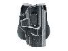 Schnellziehholster Paddel Holster Gürtelholster Umarex für Smith&Wesson M&P9 9c 40 45 Kunststoff schwarz
