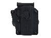Schnellziehholster Paddel Holster Gürtelholster MultiFit einstellbar für diverse Pistolentypen Kunststoff schwarz