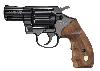 Schreckschuss-, Gas-, Signalrevolver Colt Detective Special, schwarz, Holzgriffschalen, Kaliber 9 mm R.K. (P18)