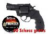 Schreckschuss Revolver Zoraki R1 Black, 2,5 Zoll, PTB 1022, Kaliber 9 mm R.K. (P18) <b>+ 50 Schuss gratis</b>