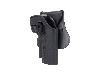 Schnellziehholster Paddel Holster Gürtelholster Swiss Arms für Swiss Arms Pistole 92 und PT92 Kunststoff schwarz