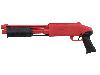 Paintball Markierer JT SplatMaster Z200 Shotgun, Schrottflinte, Federdruck, rot-schwarz, Kaliber .50 mm (P18)