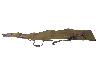 Gewehrfutteral Gewehrtasche Gewehrsack Segeltuch mit Falte 108 x17 cm olivgrün