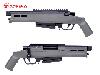 Softair Gewehr Federdruckrepetierer Amoeba Striker S3 Shotgun, olive drab, Kaliber 6 mm BB (P18)