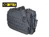 COPTEX Umhängetasche mit 4 großen Außentaschen und vielen Innentaschen, schwarz, Laser Cut Molle