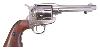 Deko Colt Revolver 1873 Kal. 45 5,5 Zoll nickel