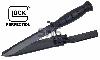 Feldmesser Glock FM-78 Black Stahl Federstahl Klingenlänge 16,5 cm Polymer-Scheide (P18)