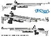 WALTHER Match-Pressluftgewehr LG400 COMPETITON, Rechtsgirff, M-Abzug, Kal. 4,5mm (P18)