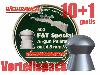 Vorteilspack 10+1 (5500 Stück) Rundkopf Diabolos Weihrauch Field Target Spezial Kaliber 4,5 mm 0,56 g glatt
