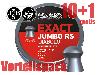 10+1 GRATIS x 500 St. JSB Rundkopf-Diabolo EXACT JUMBO RS, Kal. 5,52 mm, 0,870 g