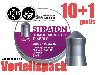 10+1 GRATIS x 200 Stück JSB Straton Jumbo Monster, Spitzkopf-Diabolo, 1,645 g, Kaliber 5,51 mm