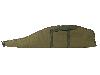 Gewehrfutteral Gewehrtsche Hubertus 106 x 24 cm abschließbar Webpelz Cordura Mündungsschutz grün für Waffen mit Zielfernrohr