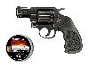 Schreckschuss-, Gas-, Signalrevolver Colt Detective Special schwarz Kunststoffgriffschalen Kaliber 9 mm R.K. (P18) <b>+ 50 Schuss</b>