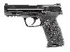 CO2 Pistole RAM Markierer Smith & Wesson M&P9 2.0 T4E, schwarz, für Gummi-, Pfeffer- und Farbkugeln, Kaliber .43 (P18)