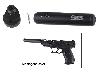 Adapter und schwarzer Schalldämpfer für CO2 Pistole Walther CP99 (P18)