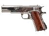 Denix Deko Automatik Pistole Colt Government M1911A1 Kaliber .45 Länge 24 cm nickel