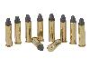 Dekopatronen Revolverpatronen Kaliber .357 Magnum Messinghülse mit Blei Spitzgeschoss blinde Originalpatronen 10 Stück (P18)