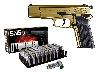 Schreckschuss-, Gas-, Signalpistole BROWNING GPDA9 Gold KS, Kaliber 9mm P.A. (P18) <b>+ 50 Schuss</b>