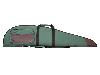 Gewehrfutteral grün-braun, 119 x 24 cm, Polyester, kunststoffverstärkt, für Waffen mit Zielfernrohr