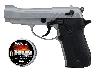 Schreckschuss Pistole Weihrauch HW 94 Stainless Look Kunststoffgriffschalen Kaliber 9 mm R.K. (P18) <b> + 50 Schuss</b>