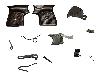 Konvolut gebrauchte Ersatzteile für Schreckschusspistole Starterpistole Mondial 1949 12-teilig
