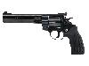 LEP Druckluft Revolver ME Competition 6 Zoll, Stahllaufmantel, brüniert, Gummigriff, Kaliber 4,5 mm (P18)