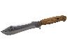 Jagdmesser Puma White Hunter 240 Stahl 1.4116 Klingenlänge 15,5 cm Olivenholz inklusive handgefertigte Sattellederscheide (P18)